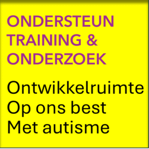 Producttegel Ondersteun Training & Onderzoek Ontwikkelruimte Op ons best Met autisme
